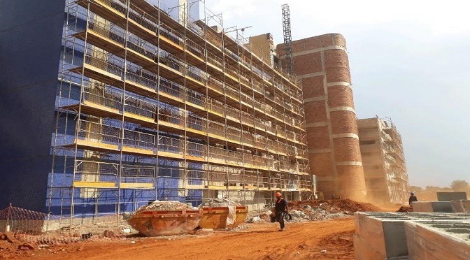 Obra do Hospital Regional de Três Lagoas já está em fase de acabamento Obra do Hospital Regional de Três Lagoas já está em fase de acabamento