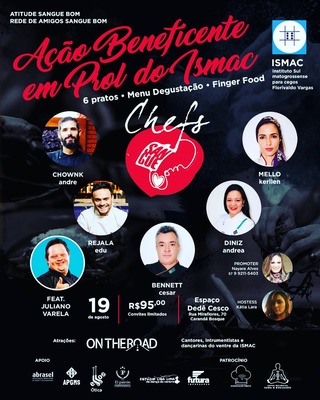 Chefs se juntam para ajudar entidades de assistência a cegos Chefs se juntam para ajudar entidades de assistência a cegos