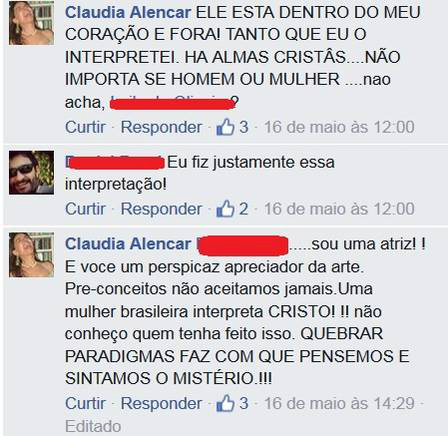 Claudia Alencar gera polêmica ao se vestir de Jesus Cristo e rebate críticas: ‘Quebrar paradigmas’