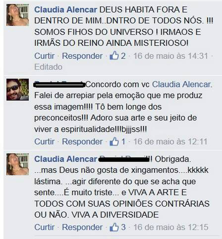 Claudia Alencar gera polêmica ao se vestir de Jesus Cristo e rebate críticas: ‘Quebrar paradigmas’