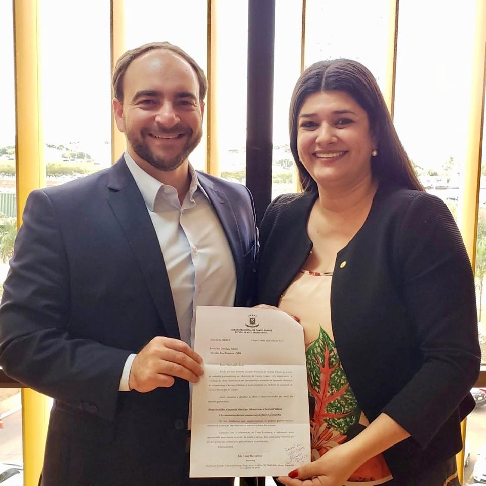 Em Brasília, João César Mattogrosso consegue R$ 7milhões em emendas parlamentares Foto: Assessoria