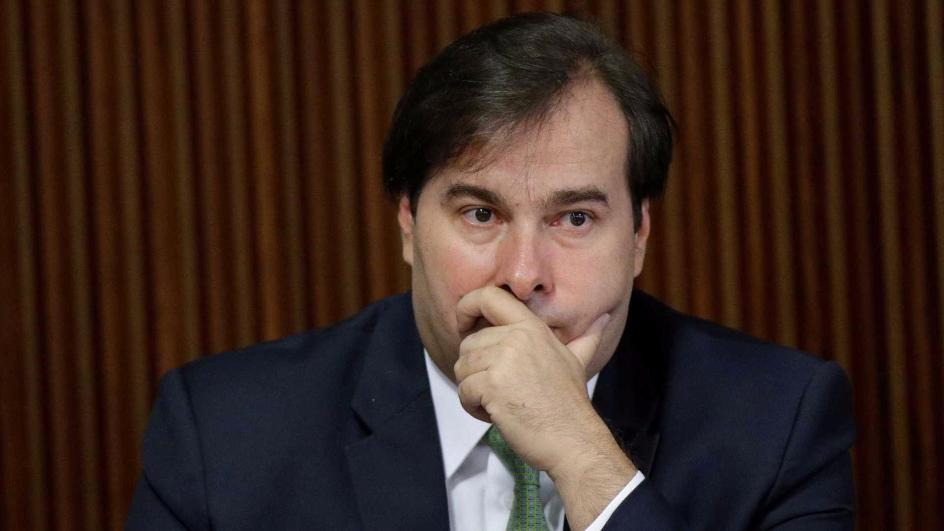 Do jeito que está, país não chega a 2019, diz Rodrigo Maia