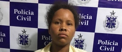 Jovem de 24 anos é presa após matar sogro a pauladas, na Bahia © Reprodução / Polícia Civil
