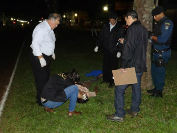 Chamado inicial era de atropelamento (Foto: Osvaldo Duarte)