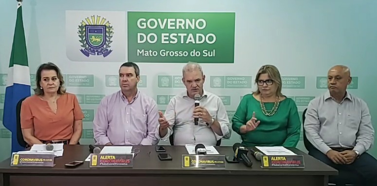 Sobe para 6 os casos confirmados de Coronavírus em MS, 122 são suspeitos Reprodução Live Facebook