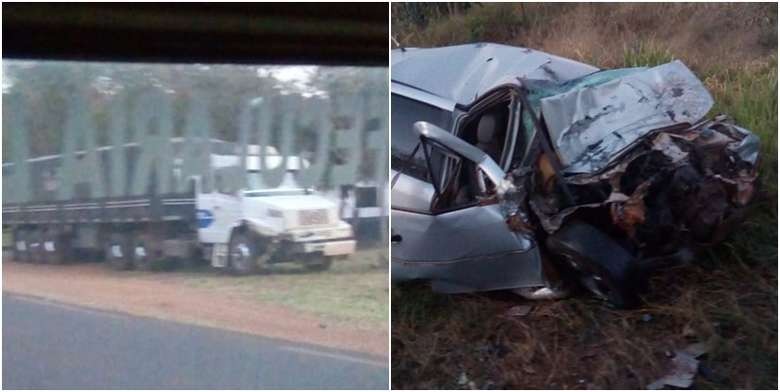 Colisão entre carro e caminhão deixa um morto na MS-276