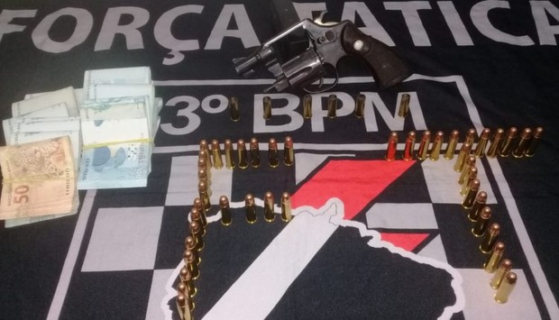 Após brigar com a mãe, jovem faz disparos na rua e acaba preso