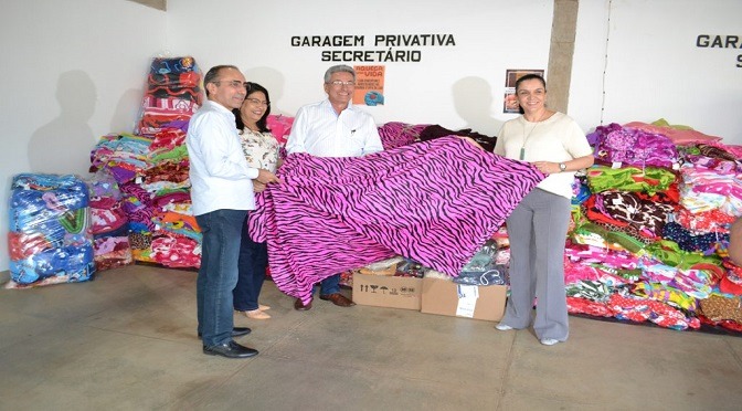 SAD arrecada mais de 5 mil peças para a campanha “Aqueça Uma Vida” Foto: Assessoria