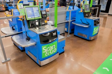 Tecnologia substitui mão de obra no setor de serviços Self-checkout está presente em supermercados de dezenas de países e já chegou ao Brasil
Divulgação/Walmart