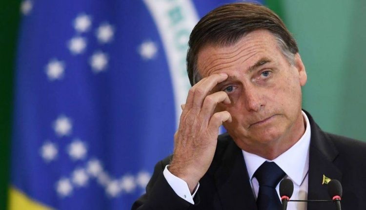 Bolsonaro volta a criticar o governo venezuelano Foto: AFP