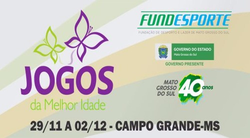 Abertura dos Jogos da Melhor Idade de MS acontece nesta quarta-feira Abertura dos Jogos da Melhor Idade de MS acontece nesta quarta-feira