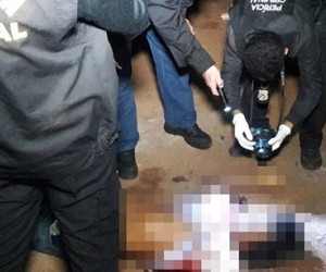 Homem é morto com quatro tiros ao apartar briga em Rio Verde de Mato Grosso Foto: Sidney Assis/Coxim Agora