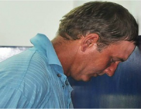 Odilo foi preso em flagrante e autuado por homicídio qualificado por motivo fútil. (Foto: Marcos Tomé/Região News)