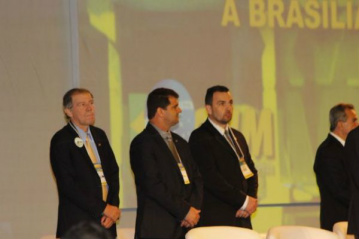 Foto: Edson Ribeiro
Neto durante o encontro