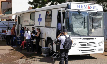 Seleta participa de campanha de doação de sangue no dia 12 de junho