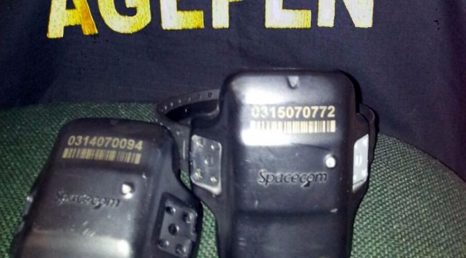 MS vai receber mais 350 tornozeleiras eletrônicas, após licitação feita pela Agepen. Divulgação