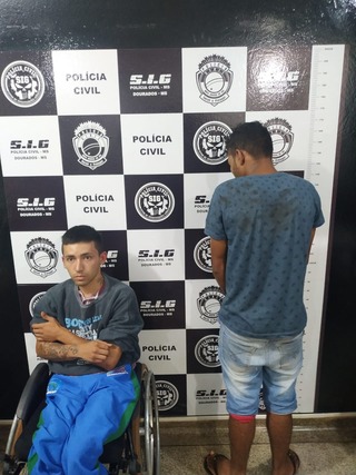 Cadeirante é preso suspeito de chefiar grupo que roubou motos Cadeirante é preso suspeito de chefiar grupo que roubou motos