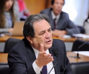 Moka será o relator da Comissão de Reforma Agrária do Senado Senador por Mato Grosso do Sul, Waldemir Moka (PMDB) - Edilson Rodrigues/Agência Senado