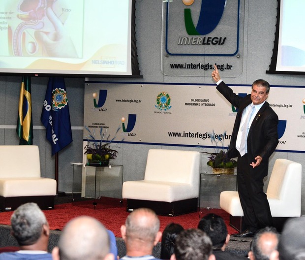 Senador Nelsinho Trad ministra palestra sobre câncer de próstata e recorda trabalho nos municípios Senador Nelsinho Trad ministra palestra sobre câncer de próstata e recorda trabalho nos municípios