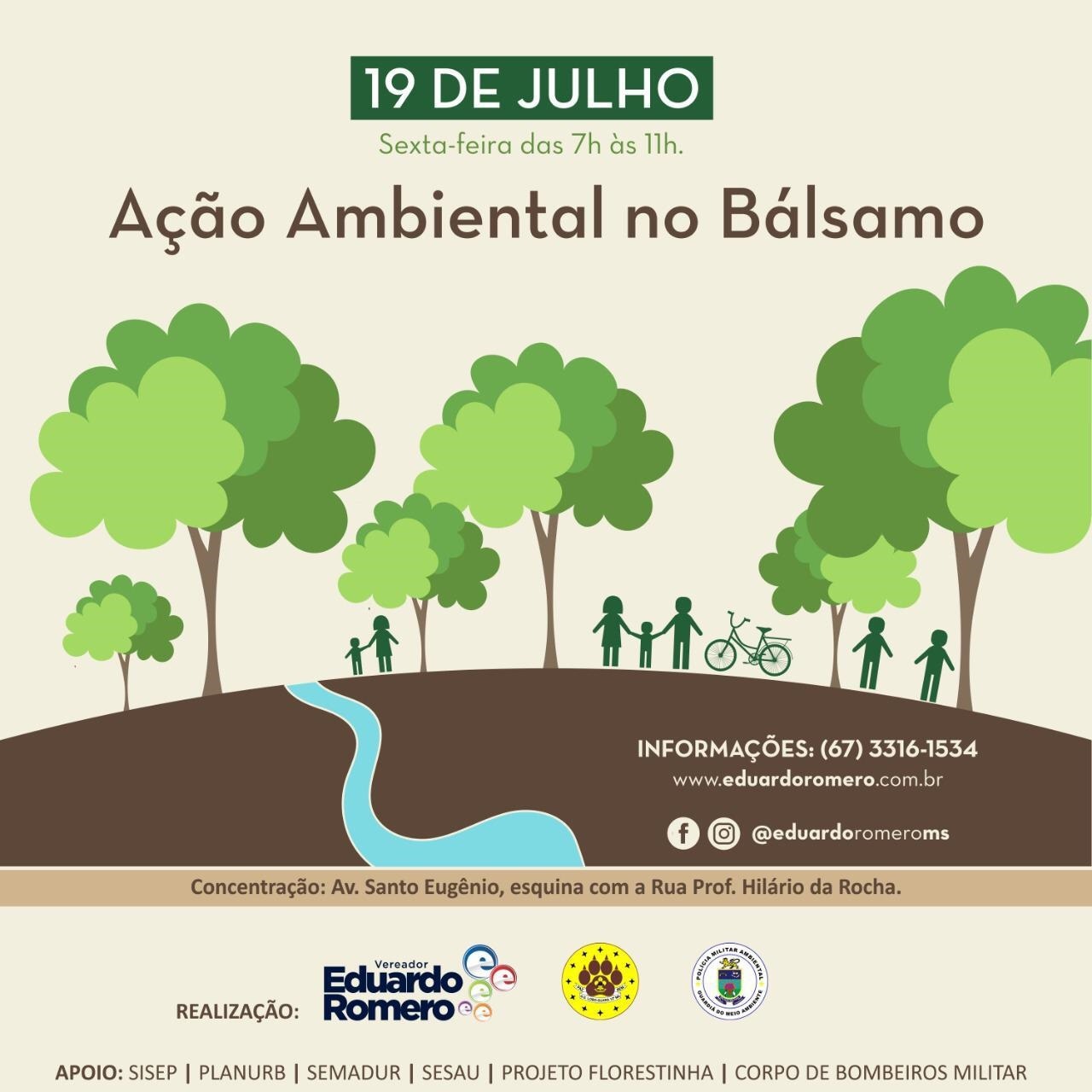 Ação ambiental nesta sexta-feira orienta sobre incêndios urbanos Foto: Assessoria