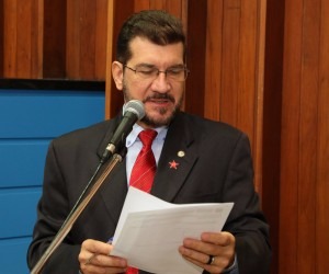 Deputados pedem auditoria na "caixa preta" da Previdência Deputado estadual Pedro Kemp (PT) - Victor Chileno/ALMS
