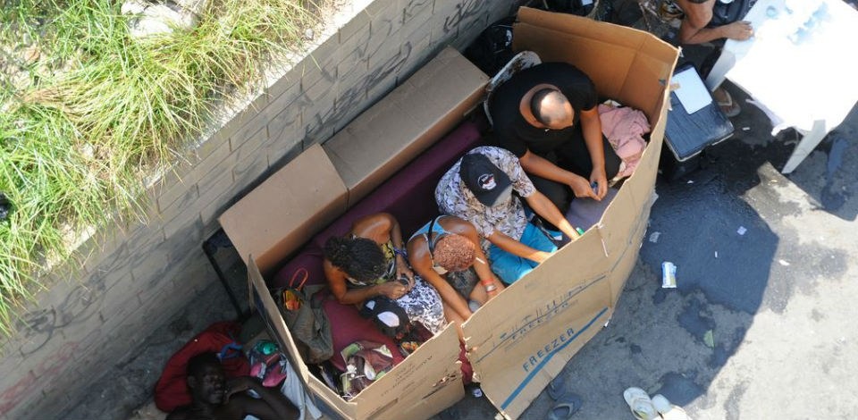 Usuários de crack. Tânia Rêgo/Agência Brasil