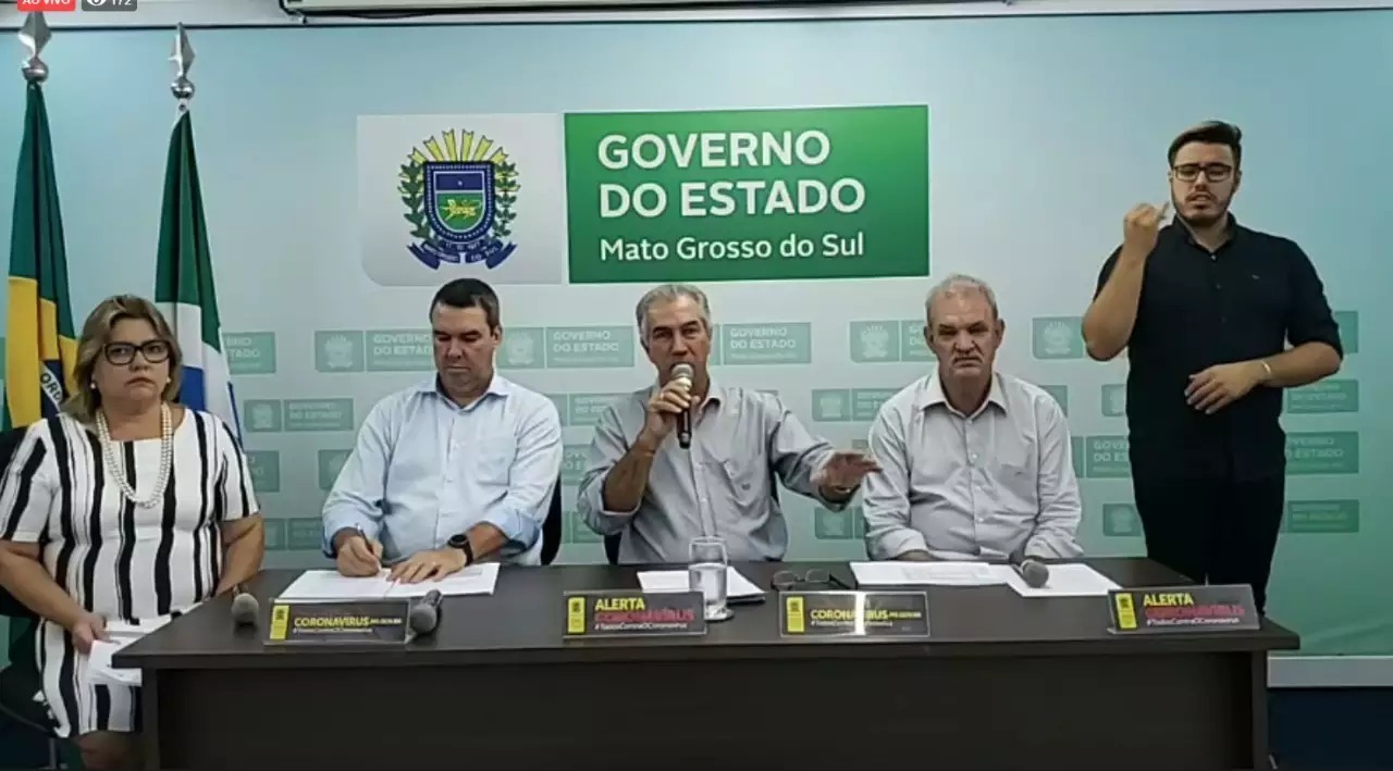 Governador decreta estado de calamidade, fechamento de parques e visitas a presídios