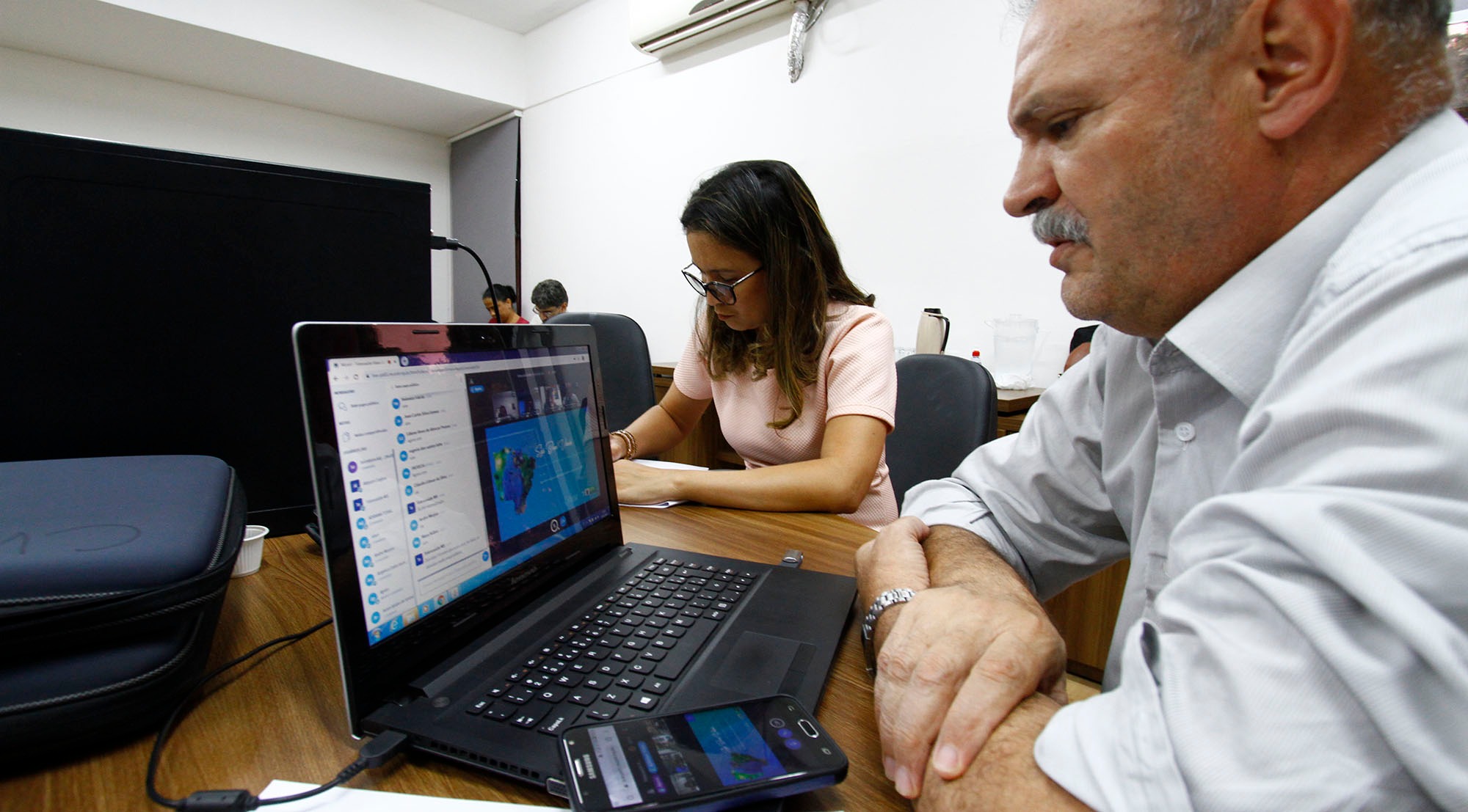 Secretaria alinha com municípios plano de ação estadual para abertura de novos leitos Foto: Saul Schramm