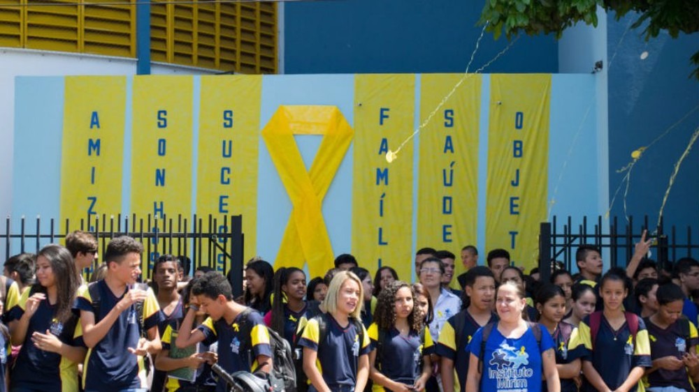 Alunos do Instituto Mirim de Campo Grande (MS), que abre nesta sexta-feira (1º) inscrições para 2018 (Foto: Prefeitura de Campo Grande/Divulgação)
