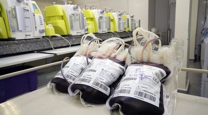 Doenças respiratórias derrubam estoques de sangue para 20% e Hemosul pede doação Reprodução