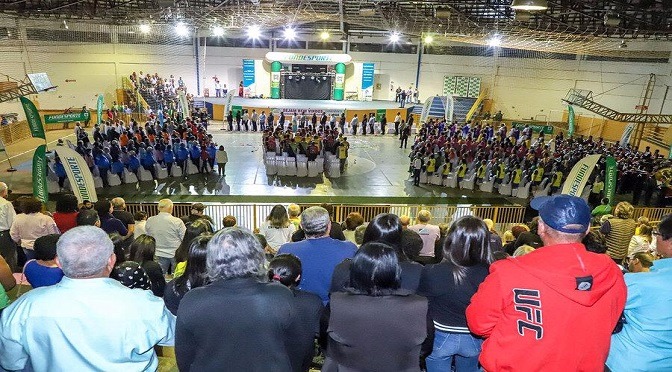 Alegria da Melhor Idade contagia abertura dos Jogos em Nova Andradina Foto: Cogecom/Fundesporte