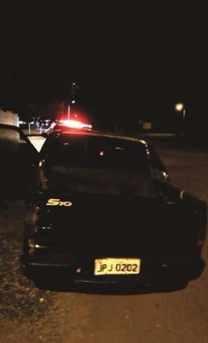 Criminosos trocam tiros com equipe da PM na rodovia MS-145 Foto: Novaalvorada Noticías