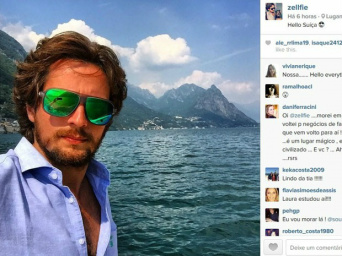 Brasil é 2° em ranking de viajantes que mais postam em redes sociais O paranaense Zé Victorelli sempre posta fotos de suas viagens no Instagram e em outras redes sociais; ele é conhecido como Zellfie, uma mistura de seu nome com a palavra 'selfie' (Foto: Reprodução/Instagram/Ze Victorelli)