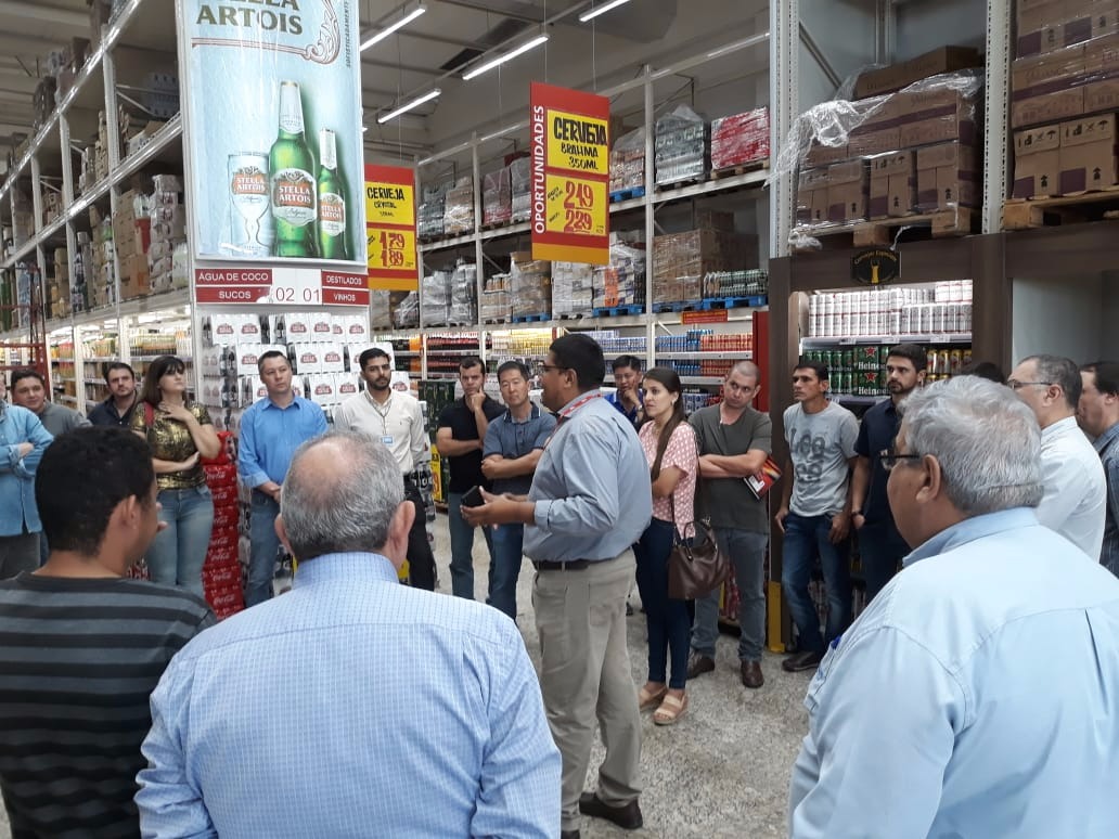 Atacarejo da Capital recebe visita técnica de supermercadistas Divulgação