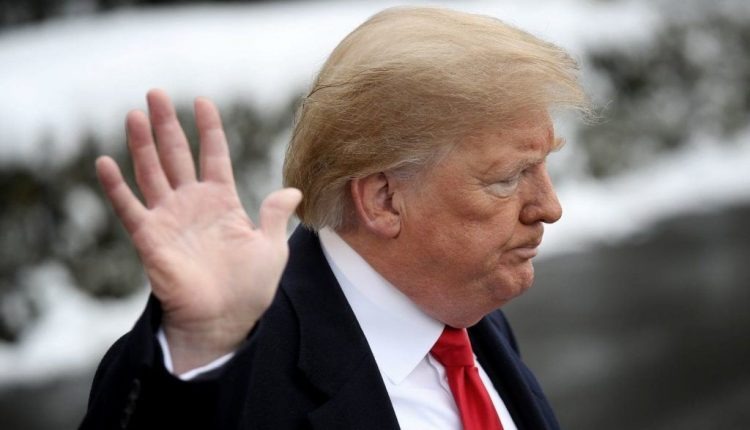 Trump diz que vai falar com Reino Unido sobre navios Trump diz que vai falar com Reino Unido sobre navios