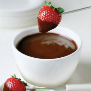 Foundue de chocolate funcional (Foto: Divulgação)