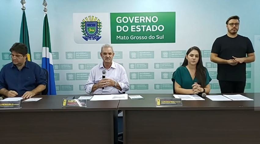 MS registra mais quatro casos do Novo Coronavírus