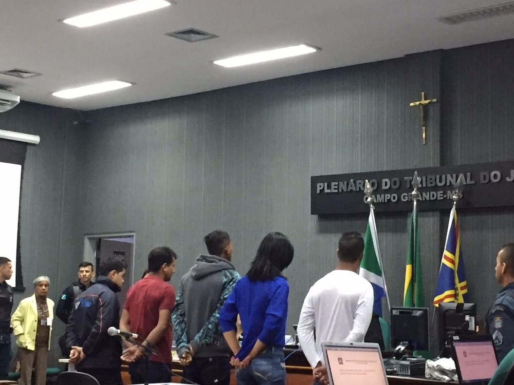 Acusados pela morte de policial civil são julgados nesta quinta-feira (Foto: Gabriela Pavão)