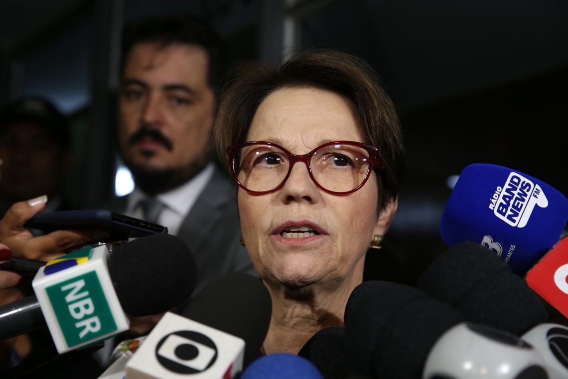 Bolsonaro sai em defesa de Tereza Cristina: ela tem nossa confiança