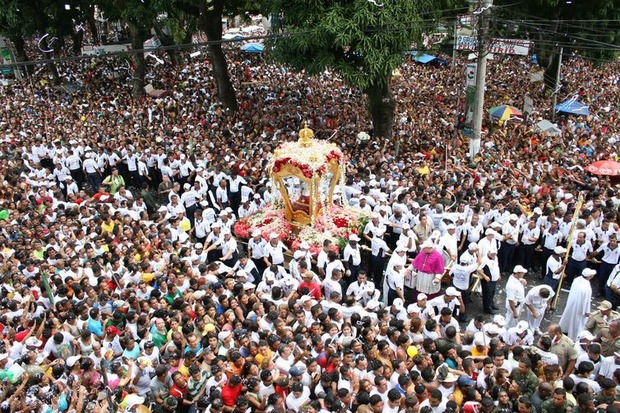 Turistas e romeiros participam do Círio de Nazaré, em Belém - Jean Barbosa/Setur/Pará
