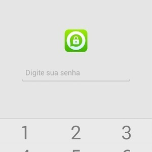1.
Após baixar e instalar o Bloquear Whats Messenger em seu celular, abra-o. O aplicativo pedirá para que você digite a senha que será solicitada toda vez que você executar o WhatsApp. Coloque a sequência e clique em 