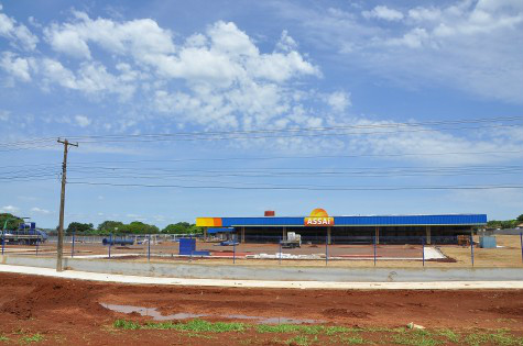 Assai é uma das empresas que chegaram recentemente a Dourados e que será inaugurada agora em novembro – A. Frota