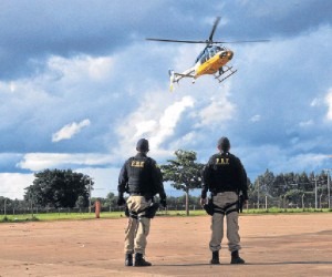 Por economia, operações com helicóptero da PRF também foram suspensas - Arquivo/Correio do Estado
