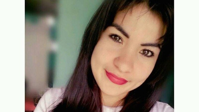 A vítima é a argentina Lidia Meza Burgos, de 18 anos. Reprodução