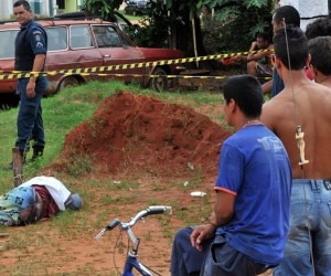 55% dos casos de assassinato no estado são esclarecidos pela polícia Crime registrado em Campo Grande - Arquivo/ Correio do Estado