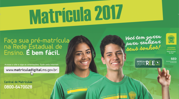 Período de matrículas na rede estadual começa nesta segunda-feira Período de matrículas na rede estadual começa nesta segunda-feira