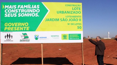 Governo beneficia mais de mil famílias com programa de autoconstrução de casas