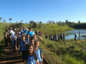 Projeto Florestinha atende 260 alunos na Semana do Meio Ambiente Foram realizados trabalhos na Capital e interior. (Foto: Divulgação)
