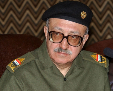 Tariq Aziz em foto de arquivo, datada de 2003 / Samir Mezban/Pool/AFP	