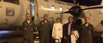 FAB transportou 220 órgãos para transplante em 2017 FAB transportou 220 órgãos para transplante em 2017